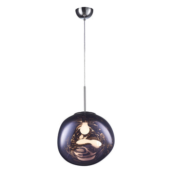 Lámpara colgante MUNCH (Ø40cm), base E26, foco no incluido, 127V de Quor Lighting - Q10400-BK