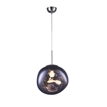 Lámpara colgante MUNCH (Ø40cm), base E26, foco no incluido, 127V de Quor Lighting - Q10400-BK