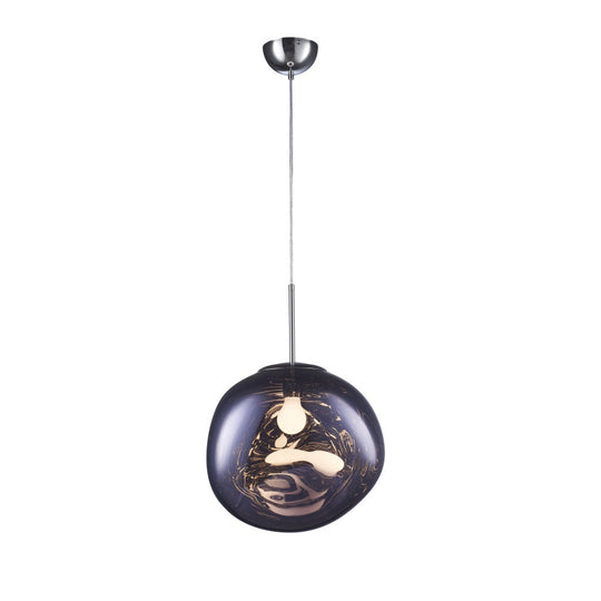 Lámpara colgante MUNCH (Ø40cm), base E26, foco no incluido, 127V de Quor Lighting - Q10400-BK