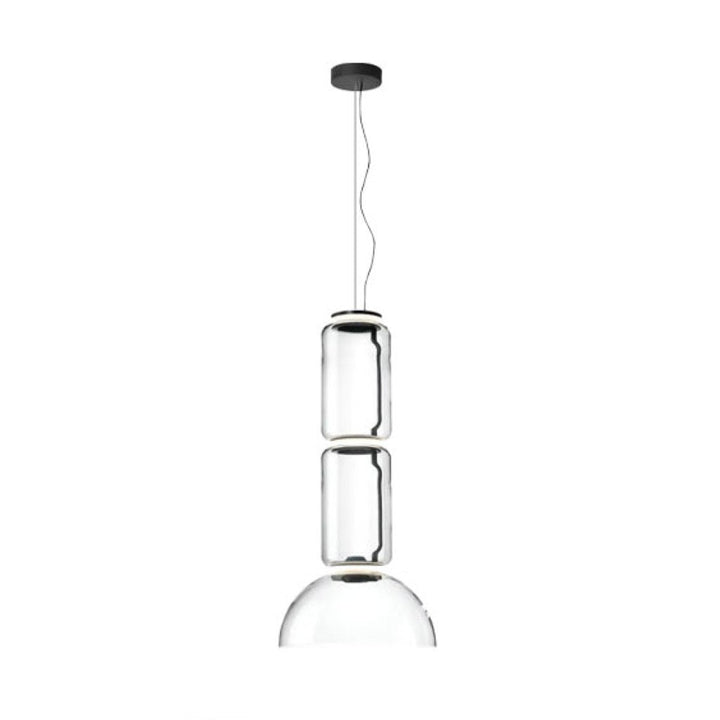 Lámpara colgante MARTINI 25W, luz cálida 3000°K, 127V de Quor Lighting - Q10483-BK