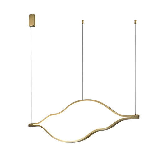 Lámpara colgante VALENCIA 24W, luz cálida 3000°K, 127V de Quor Lighting - Q10682-BG
