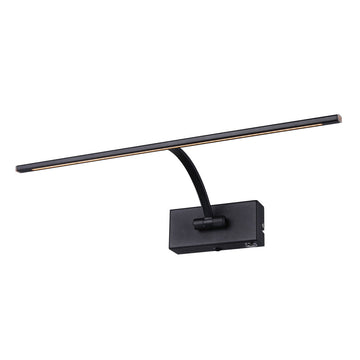 Luminario de muro STARR 8W, luz cálida 3000°K, 127V de Quor Lighting - Q10794-BK