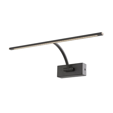 Luminario de muro STARR 8W, luz cálida 3000°K, 127V de Quor Lighting - Q10794-BK