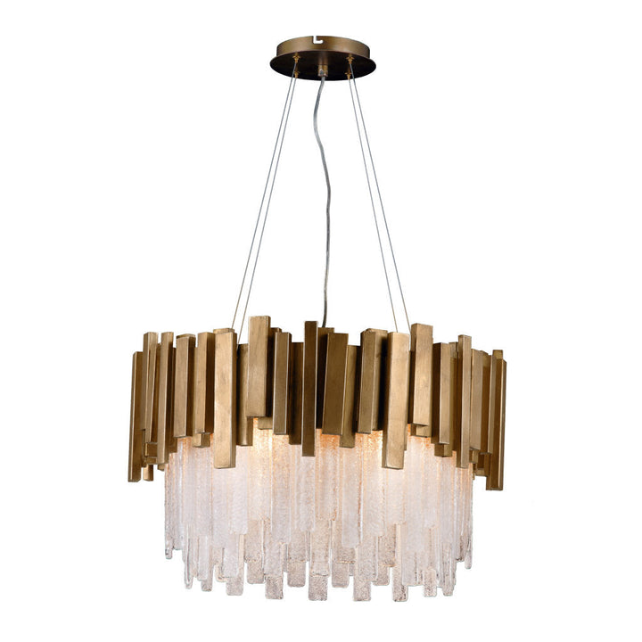 Lámpara colgante DANAE, base E26, foco no incluido, 127V de Quor Lighting - Q11606-GD