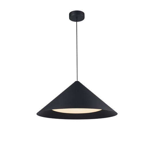 Lámpara colgante MINSK (Ø 60cm) 21W, luz cálida 3000°K, 127V de Quor Lighting - Q12669-BK