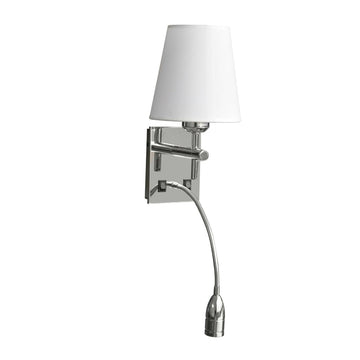 Luminario de muro ZIMMER, base E26, foco no incluido, 127V de Quor Lighting - Q13102-CH