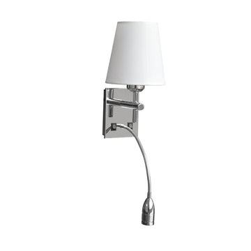 Luminario de muro ZIMMER, base E26, foco no incluido, 127V de Quor Lighting - Q13102-CH