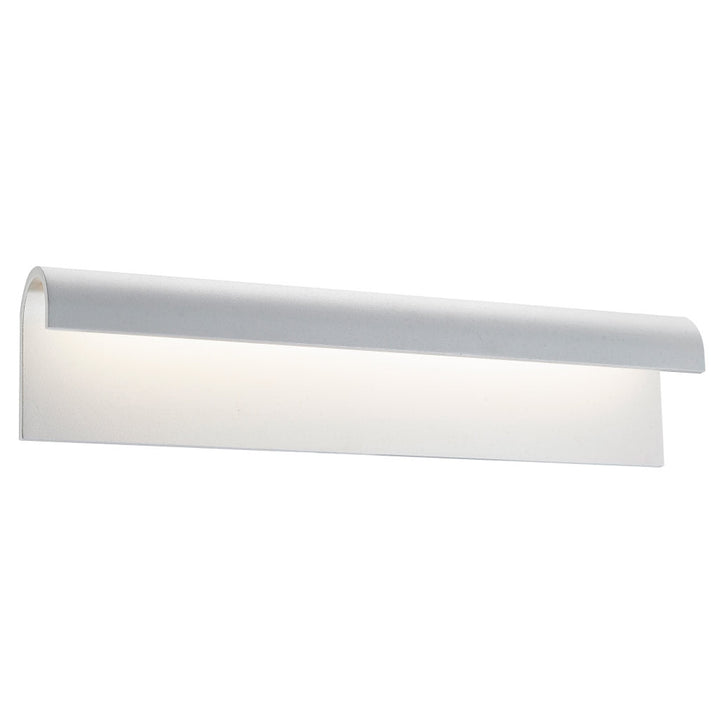 Luminario de muro OLIVIA 12W 36.5cm, luz cálida 3000°K, 127V de Quor Lighting - Q13276-WH