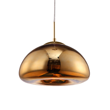 Lámpara colgante NUBE (Ø30cm), base E26, foco no incluido, 127V de Quor Lighting - Q14205-GD