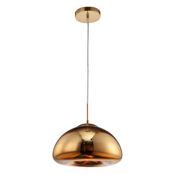 Lámpara colgante NUBE (Ø40cm), base E26, foco no incluido, 127V de Quor Lighting - Q14228-GD