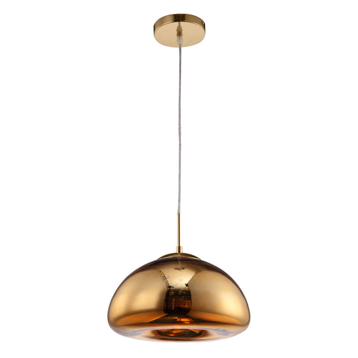 Lámpara colgante NUBE (Ø40cm), base E26, foco no incluido, 127V de Quor Lighting - Q14228-GD