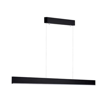 Lámpara colgante MONACO 32.4W, luz cálida 3000°K, atenuable, 127V de Quor Lighting - Q15190-BK