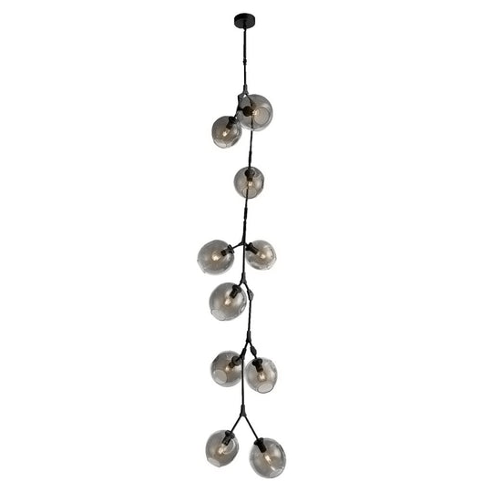 Lámpara colgante SAKURA, base E26, foco no incluido, 127V de Quor Lighting - Q16060-BK
