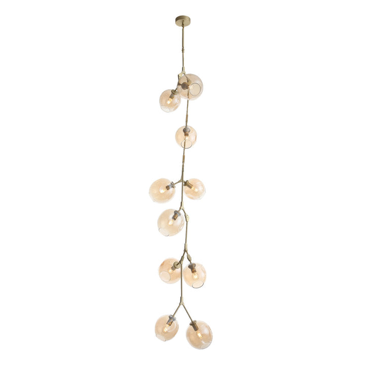 Lámpara colgante SAKURA, base E26, foco no incluido, 127V de Quor Lighting - Q16060-GD