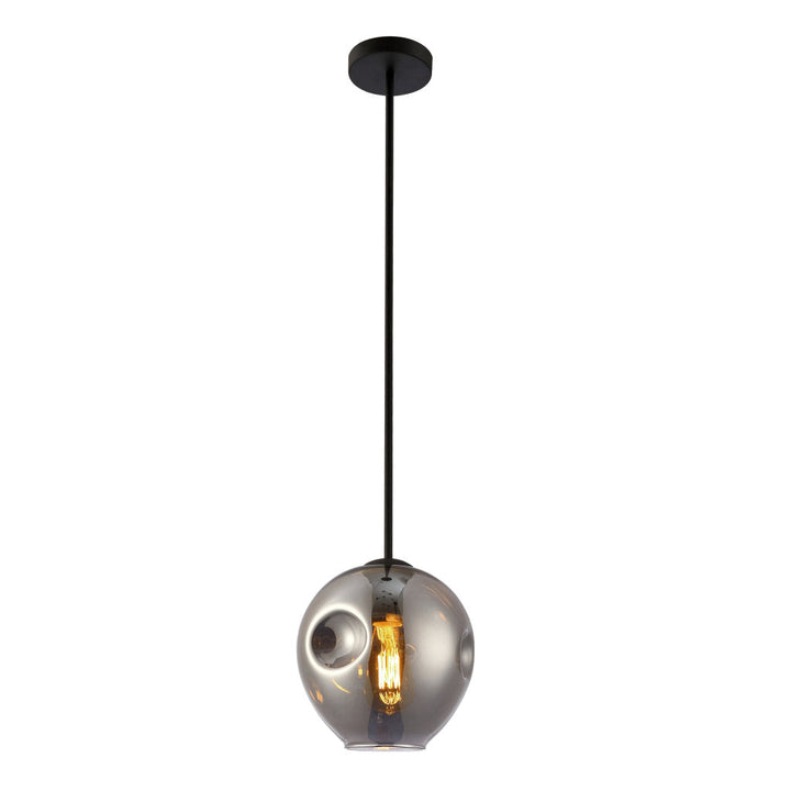 Lámpara colgante SAKURA, base E26, foco no incluido, 127V de Quor Lighting - Q16061-BK