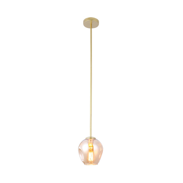 Lámpara colgante SAKURA, base E26, foco no incluido, 127V de Quor Lighting - Q16061-GD