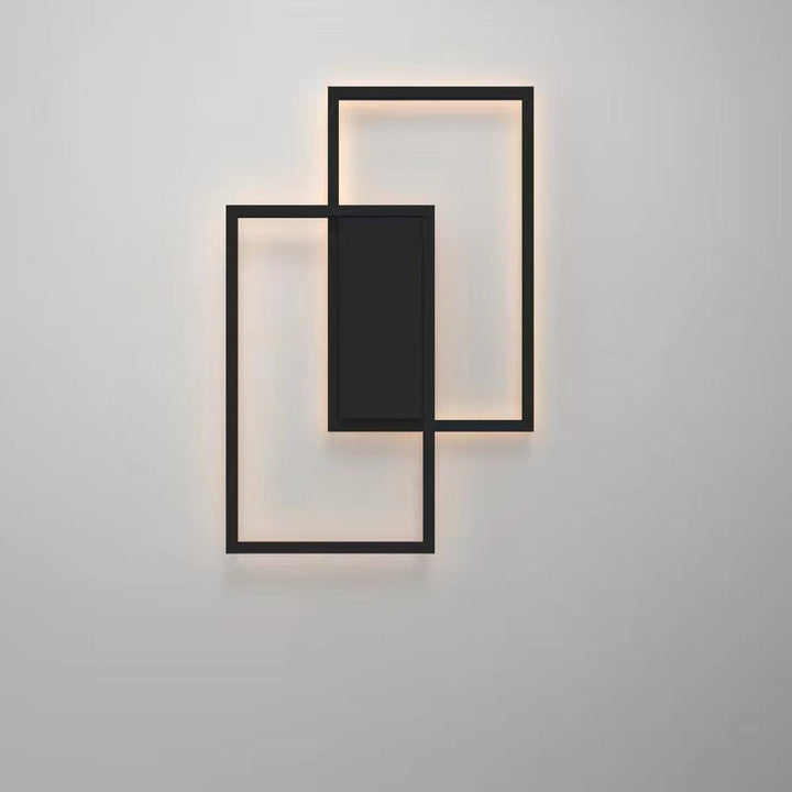 Luminario de muro SKETCH 40W, luz cálida 3000°K, 127V de Quor Lighting - Q18002-BK