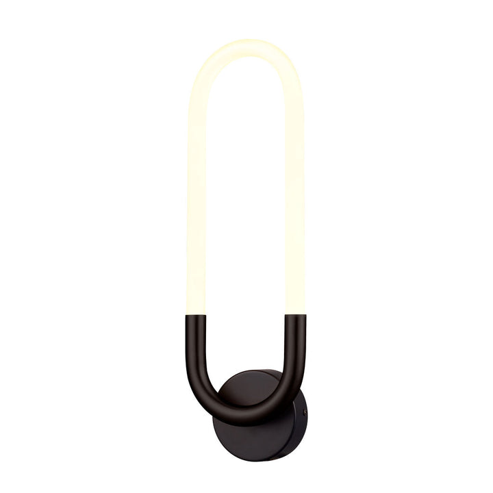 Luminario de muro CLIP 8W, luz cálida 3000°K, 127V de Quor Lighting - Q20039-BK