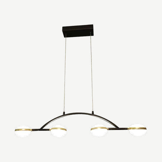Lámpara colgante KAFKA 4 x 6W, luz cálida 3000°K, 127V de Quor Lighting