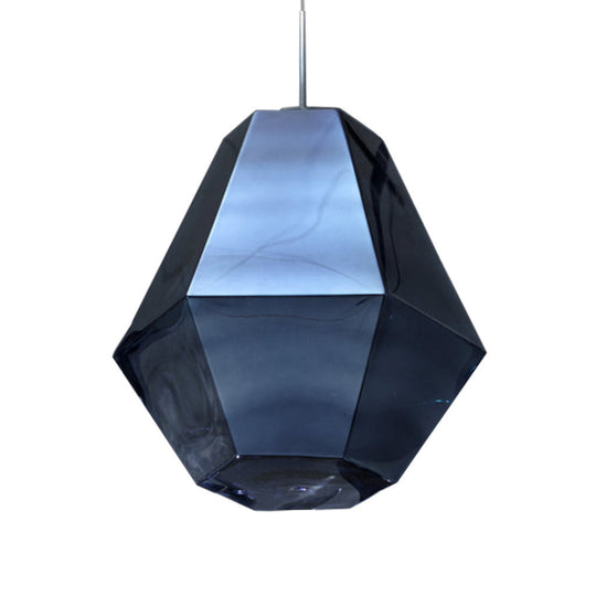 Lámpara colgante GLACE, base E26, foco no incluido, 127V de Quor Lighting - Q20254-SILV