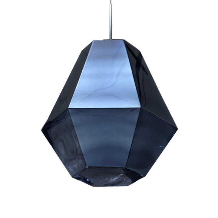 Lámpara colgante GLACE, base E26, foco no incluido, 127V de Quor Lighting - Q20254-SILV