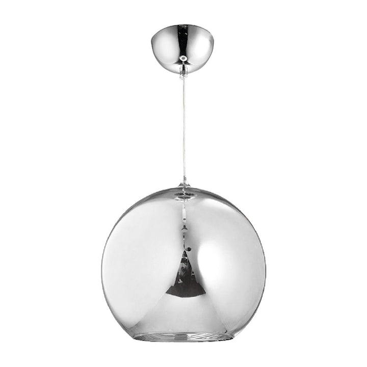 Lámpara colgante SOLAR (Ø 20cm), base E26, foco no incluido, de Quor Lighting - Q20620-CH