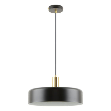 Lámpara colgante MANCHESTER, base E26, foco no incluido, 127V de Quor Lighting - Q20793-BK
