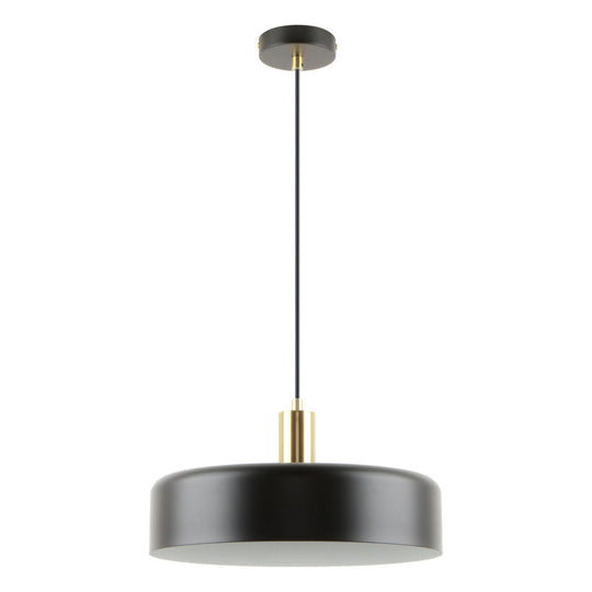 Lámpara colgante MANCHESTER, base E26, foco no incluido, 127V de Quor Lighting - Q20793-BK