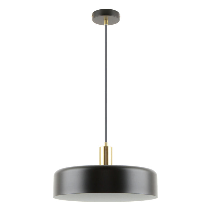 Lámpara colgante MANCHESTER, base E26, foco no incluido, 127V de Quor Lighting - Q20793-BK