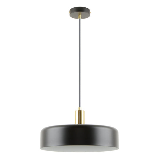 Lámpara colgante MANCHESTER, base E26, foco no incluido, 127V de Quor Lighting - Q20793-BK