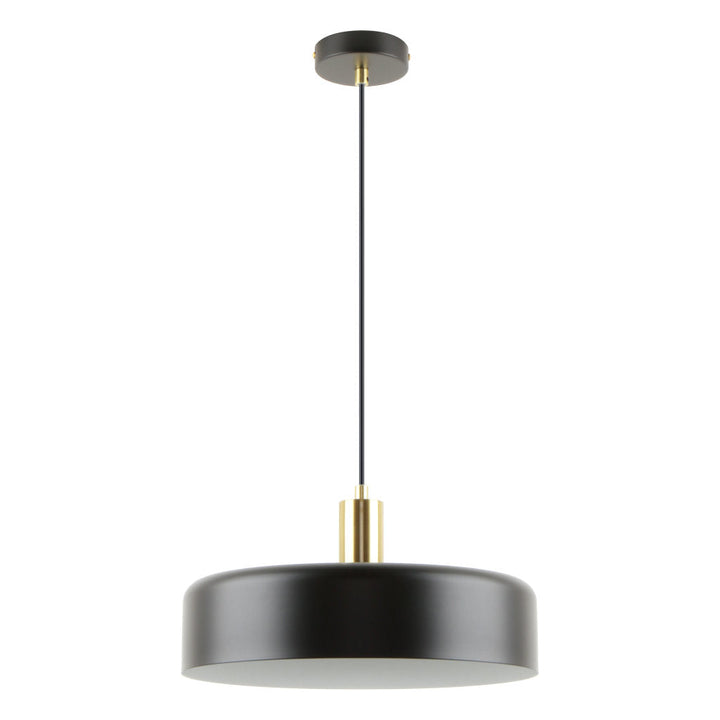 Lámpara colgante MANCHESTER, base E26, foco no incluido, 127V de Quor Lighting - Q20793-BK