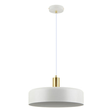 Lámpara colgante MANCHESTER, base E26, foco no incluido, 127V de Quor Lighting - Q20793-WH