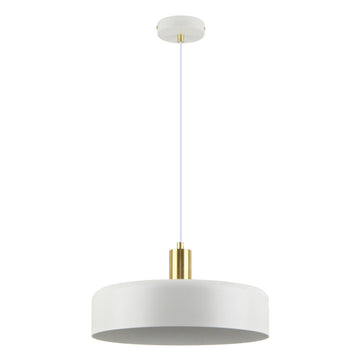 Lámpara colgante MANCHESTER, base E26, foco no incluido, 127V de Quor Lighting - Q20793-WH