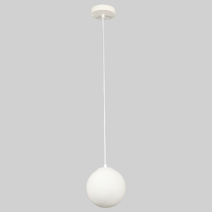 Lámpara colgante PEROLA (Ø25cm), base E26, foco no incluido, 127V de Quor Lighting - Q21325-WH