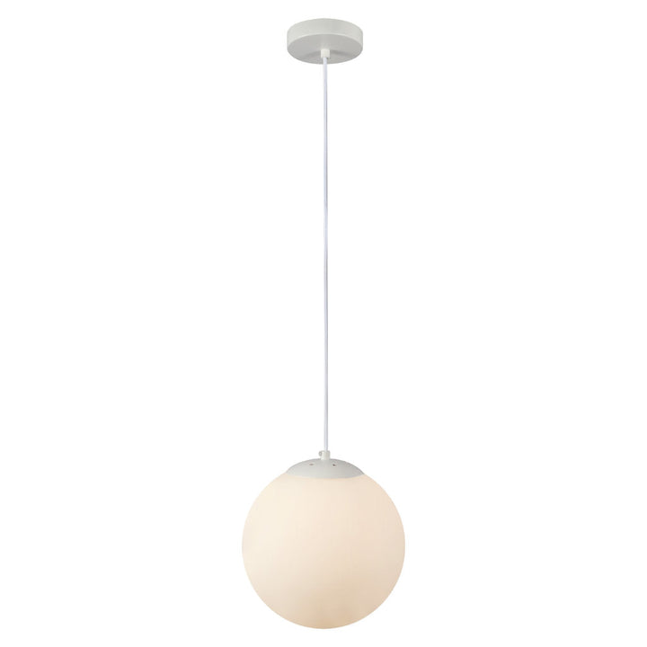 Lámpara colgante PEROLA (Ø35cm), base E26, foco no incluido, 127V de Quor Lighting - Q21335-WH