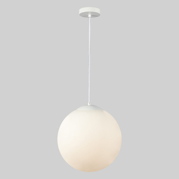 Lámpara colgante PEROLA (Ø45cm), base E26, foco no incluido, 127V de Quor Lighting - Q21345-WH