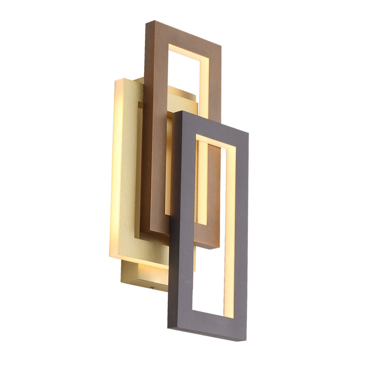 Lámpara de muro SOMMER 64W, luz cálida 3000°K, 127V de Quor Lighting - Q21672-GD