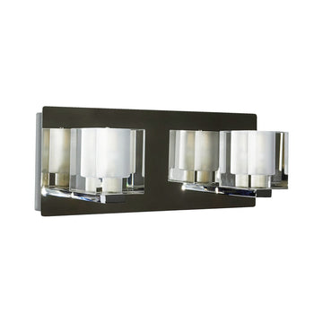 Luminario de muro RUBIK, base G9, foco no incluido, 127V de Quor Lighting - Q22032-CH