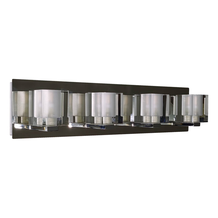 Luminario de muro RUBIK, base G9, foco no incluido, 127V de Quor Lighting - Q22034-CH