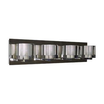 Luminario de muro RUBIK, base G9, foco no incluido, 127V de Quor Lighting - Q22034-CH