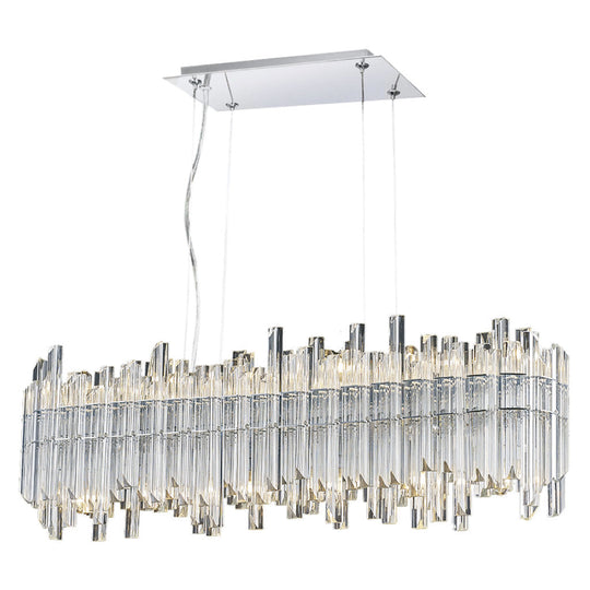 Lámpara colgante VENUS 12 luces, base G9, foco no incluido, 127V de Quor Lighting - Q23167-CR