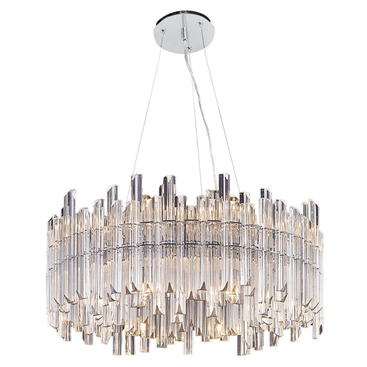 Lámpara colgante VENUS 16 luces, base G9, foco no incluido, 127V de Quor Lighting - Q23168-CR
