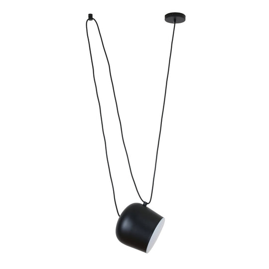 Lámpara colgante MARCO, base E26, foco no incluido, 127V de Quor Lighting - Q27141-BK          1 LIGHT