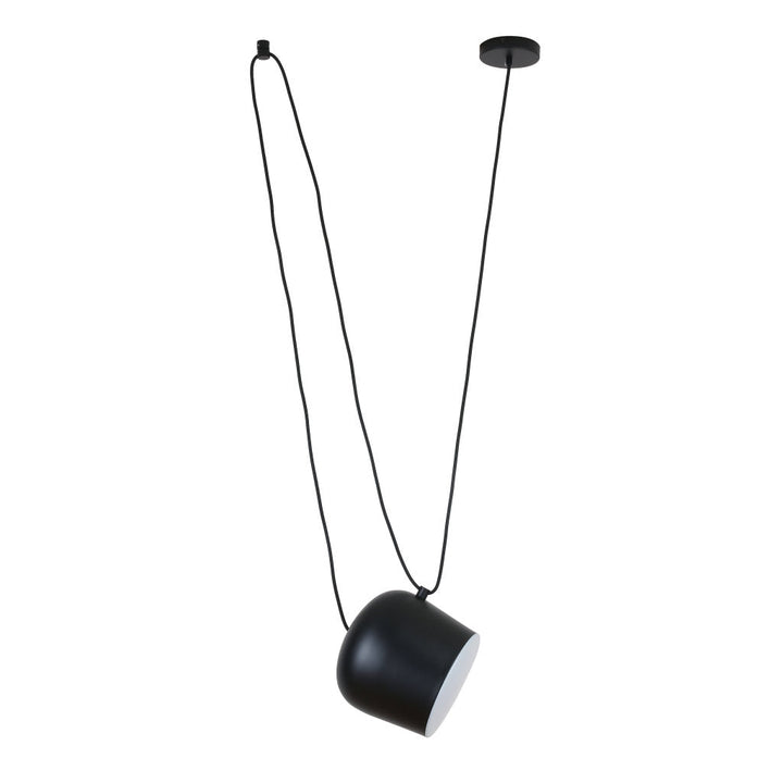 Lámpara colgante MARCO, base E26, foco no incluido, 127V de Quor Lighting - Q27141-BK          1 LIGHT
