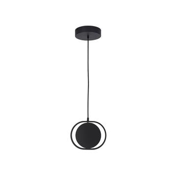 Lámpara colgante BERLÍN 1 x 12W, luz cálida 3000°K, atenuable, 127V de Quor Lighting - Q27243-BK