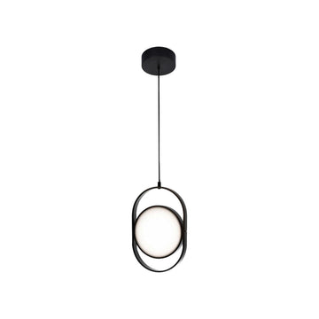 Lámpara colgante BERLÍN 1 x 12W, luz cálida 3000°K, atenuable, 127V de Quor Lighting - Q27244-BK
