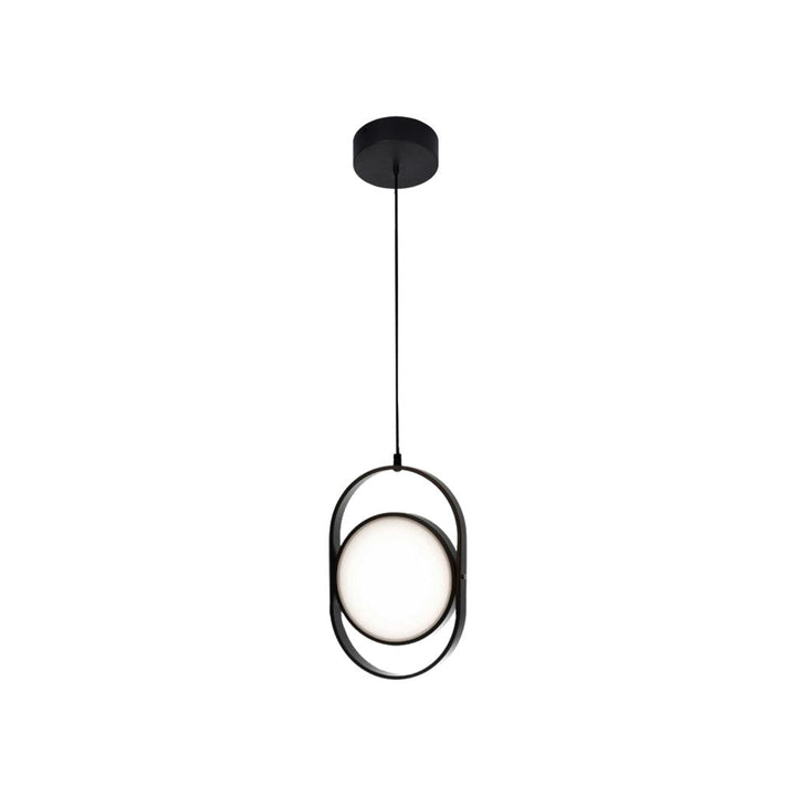Lámpara colgante BERLÍN 1 x 12W, luz cálida 3000°K, atenuable, 127V de Quor Lighting - Q27244-BK