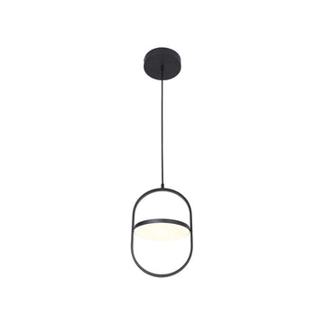 Lámpara colgante BERLÍN 1 x 12W, luz cálida 3000°K, atenuable, 127V de Quor Lighting - Q27244-BK