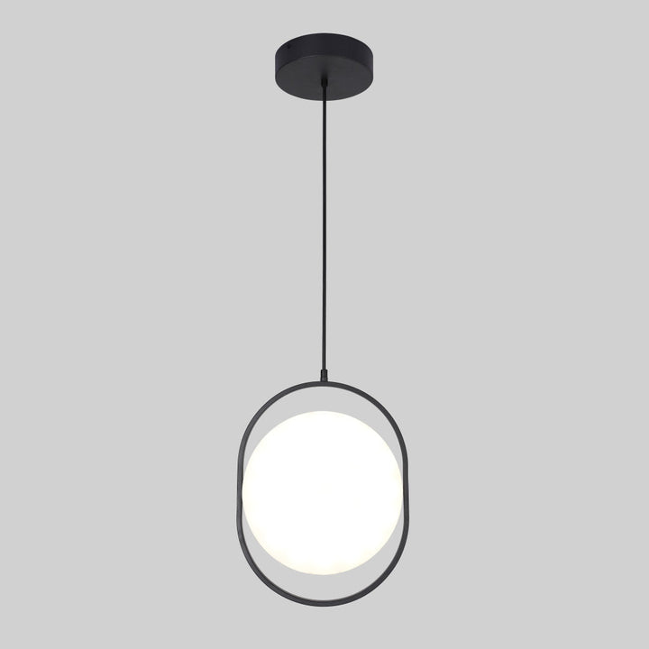 Lámpara colgante BERLÍN 1 x 22W, luz cálida 3000°K, atenuable, 127V de Quor Lighting - Q27245-BK