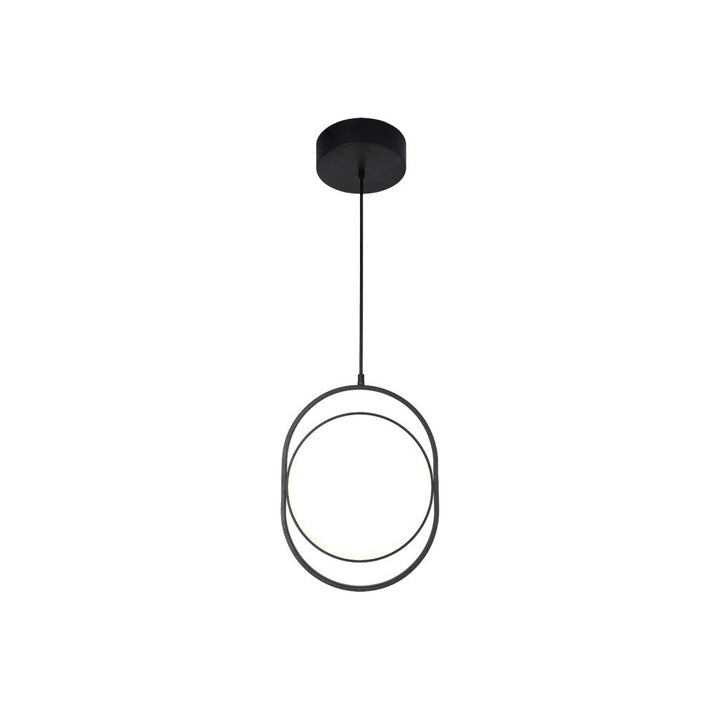 Lámpara colgante BERLÍN 1 x 22W, luz cálida 3000°K, atenuable, 127V de Quor Lighting - Q27245-BK